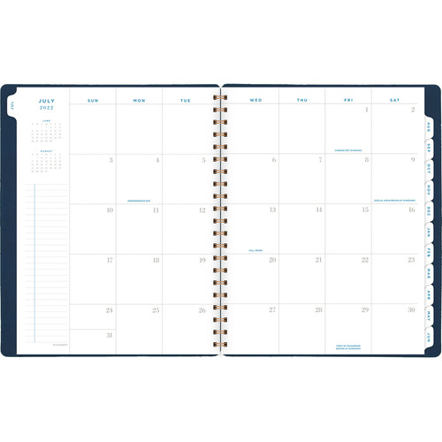 At-A-Glance Signature Collection Planner - Large Size - Julian Dates - Monthly, Weekly - 13 Month - (AAGYP905A20)