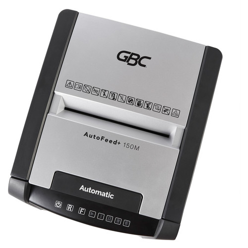 GBC AutoFeed+ Home Office Shredder, 150M, Micro-Cut, 150 Sheets - Continuous Shredder - Micro Cut - (GBCWSM1757605)