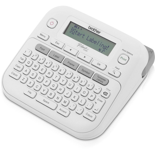 Brother P-touch PT-D220 Home/Office Everyday Label Maker - 14 Fonts - 180 dpi - QWERTY - Takes (BRTPTD220)