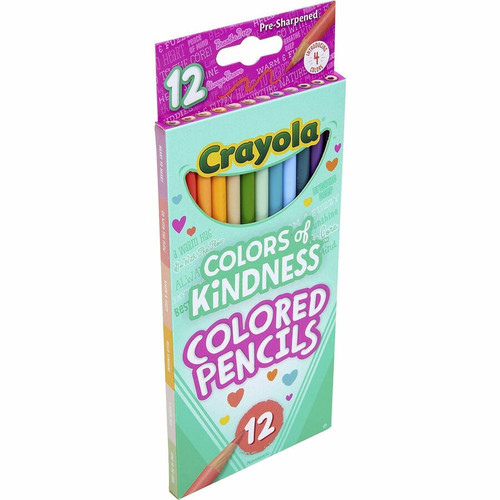 Crayola Colors of Kindness Pencils - Assorted Lead - 12 / Pack (CYO682114)