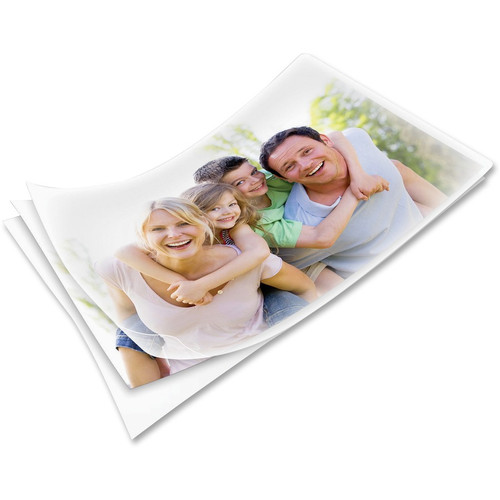 Fellowes Photo Card Glossy Thermal Laminating Pouches - Sheet Size Supported: Photo-size - Size: x (FEL52010)