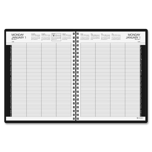 At-A-Glance 8-Person Daily Appointment Book - Julian Dates - Daily - 1 Year - January - December - (AAG7021273)