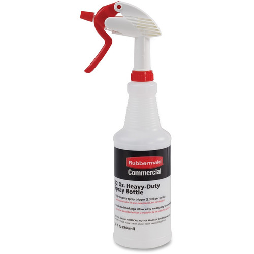 Rubbermaid Commercial Trigger Spray Bottle - Suitable For Cleaning - Heavy Duty - 9.6" Height - - 1 (RCP9C03060000)