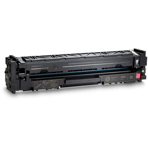 HP 202X (CF503X) Original High Yield Laser Toner Cartridge - Magenta - 1 Each - 2500 Pages (HEWCF503X)