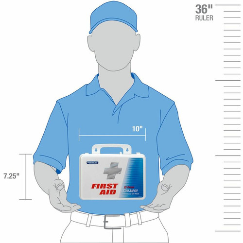 First Aid Only 25 Person Office First Aid Kit - 135 x Piece(s) For 25 x Individual(s) - 10" Height (FAO60002)
