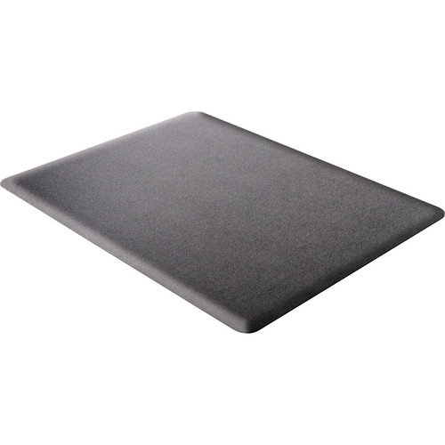 Deflecto Ergonomic Sit-Stand Chair Mat for Multi-surface - Hard Floor, Carpet - 48" Length x 36" x (DEFCM24142BLKSS)