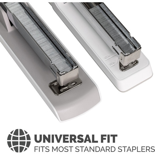 Fellowes ¼" Full Strip of Staples 5000pk - 1/4" - for Paper - Silver1 Each (FEL5010801)