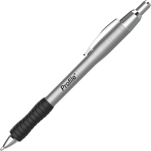 Paper Mate Profile Retractable Ballpoint Pens - Bold, Medium Pen Point - Retractable - Black - - 2 (PAP2130513)