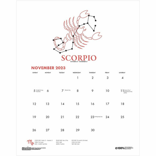 House of Doolittle Monthly Wall Calendar - Julian Dates - Monthly - 12 Month - January - December - (HOD318)