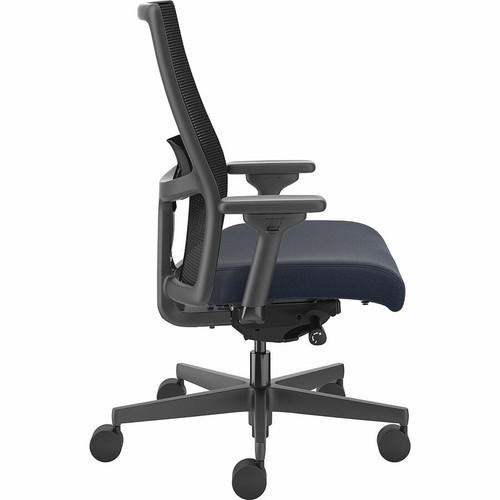 HON Ignition 2.0 Mid-back Big & Tall Task Chair - Navy Foam Seat - Black Back - Black Frame - Mid - (HONI2BTVMC98BTN)
