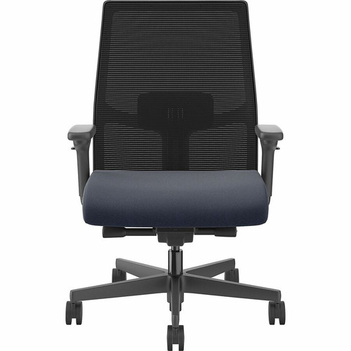 HON Ignition 2.0 Mid-back Big & Tall Task Chair - Navy Foam Seat - Black Back - Black Frame - Mid - (HONI2BTVMC98BTN)