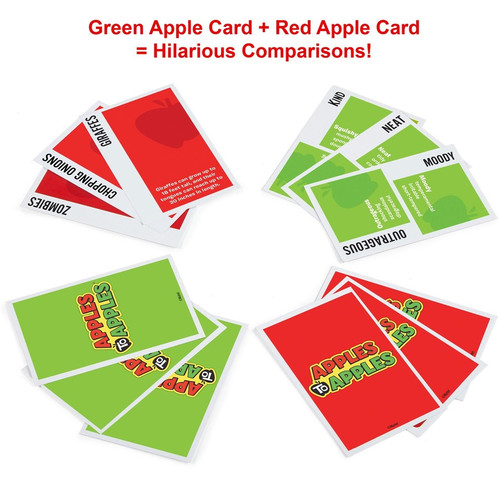 Mattel Apples to Apples Party in a Box - The Game Of Hilarious Comparisons - Contains Topical and - (MTTBGG15)