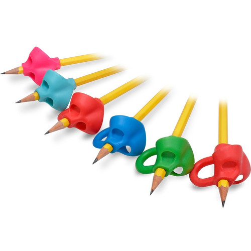 The Pencil Grip Ring Pencil Grip - Assorted - 6 / Pack (TPG17306)