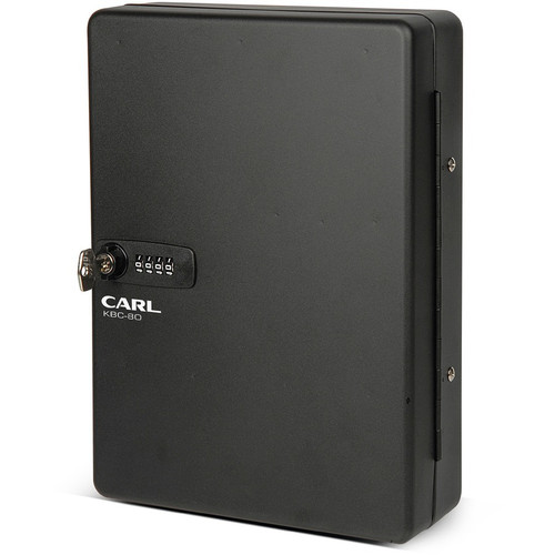 CARL Combination Key Cabinet - Combination Lock, Pre-drilled Mounting Hole - Black (CUI81080)