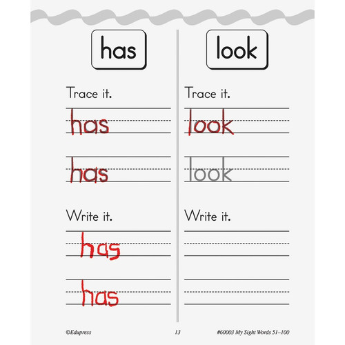 Teacher Created Resources My Own Books Sight Words Pack Printed Book - Book (TCREP62142)