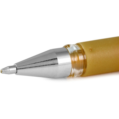 uniball Gel Impact Metallic Ink Pen - Bold Pen Point - 1 mm Pen Point Size - Assorted Ink - (UBC70295)