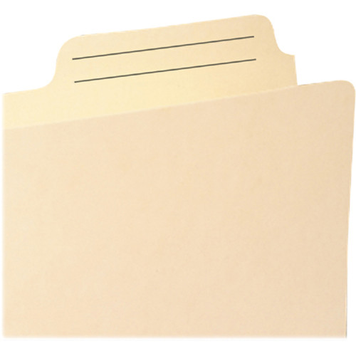 Smead Manila File Pockets with 2/5-Cut Tab - Letter - 8 1/2" x 11" Sheet Size - 1" Expansion - 2/5 (SMD75487)
