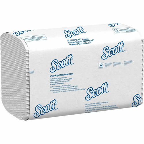 Scott Pro Scottfold Multifold Paper Towels with Fast-Drying Absorbency Pockets - 9.40" x 12.40" - - (KCC01980)