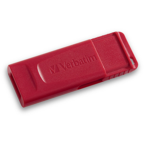 64GB Store 'n' Go USB Flash Drive - Red - 64GB - Red (VER97005)