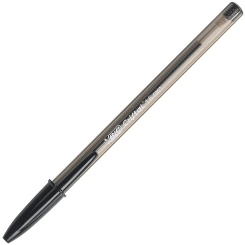 BIC Cristal Ballpoint Pen - Bold Pen Point - 1.6 mm Pen Point Size - Assorted - Translucent Barrel (BICMSBAPP241AST)