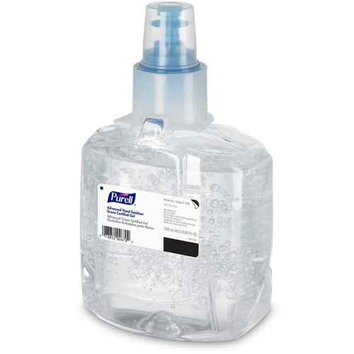 PURELL Hand Sanitizer Gel Refill - 40.6 fl oz (1200 mL) - Hands-free Dispenser - Kill Germs - (GOJ190302CT)