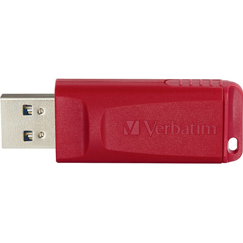 128GB Store 'n' Go USB Flash Drive - Red - 128 GB - Red (VER98525)