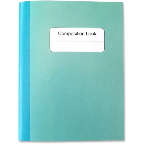 Sparco Composition Books - 80 Sheets - College Ruled - 9.75" x 7.5" - Multi-colored Cover - Sturdy (SPR36125)