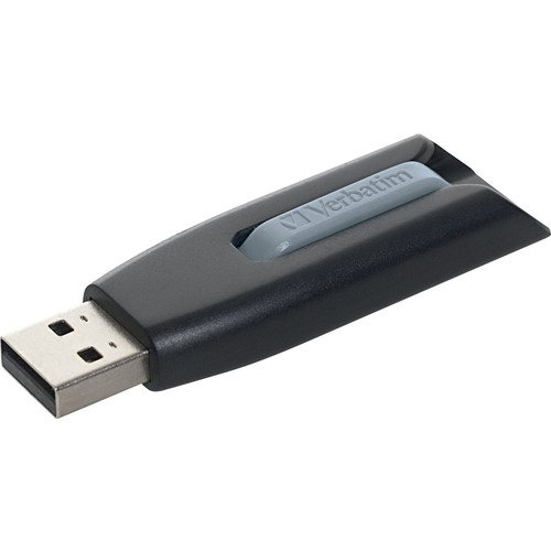16GB Store 'n' Go V3 USB 3.2 Gen 1 Flash Drive - 3pk - Blue, Green, Gray - 16GB - 3pk - Blue, (VER99126)