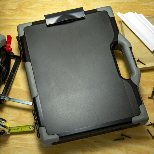 Officemate Carry-All Clipboard Storage Box - Storage for Tablet, Notebook - 8 1/2" , 8 1/2" x 11" , (OIC83324)