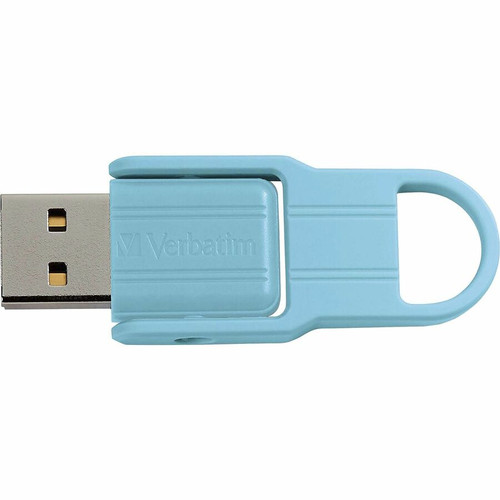 16GB Store 'n' Flip USB Flash Drive - 2pk- Berry, Blue - 16GB - 2pk - Berry, Blue (VER70377)