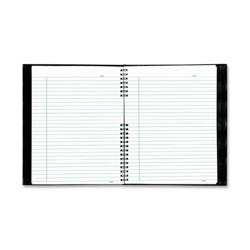 Rediform NotePro Twin - wire Composition Notebook - Letter - 200 Sheets - Twin Wirebound - Letter - (REDA10200BLK)