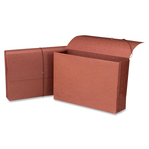 Smead Legal Recycled File Wallet - 8 1/2" x 14" - 5 1/4" Expansion - Redrope - Redrope - 30% - 10 / (SMD71111)