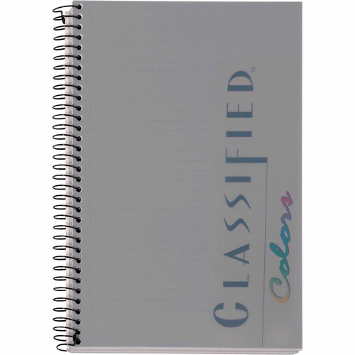 TOPS Classified Business Notebooks - Letter - 100 Sheets - Front Ruling Surface - 20 lb Basis - - 5 (TOP73507)