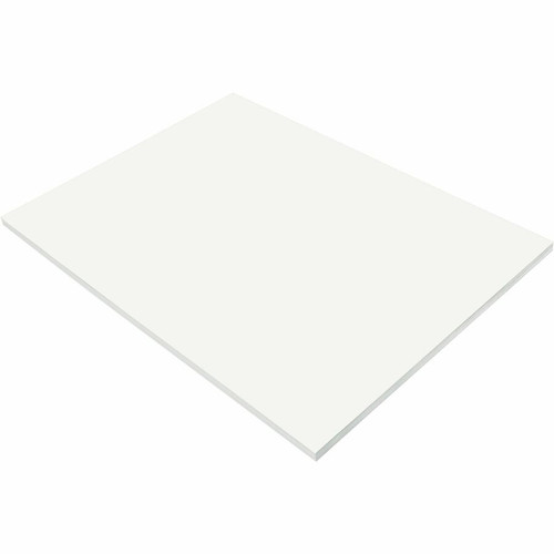 Prang Construction Paper - 24"Width x 18"Length - 50 / Pack - White (PAC9217)