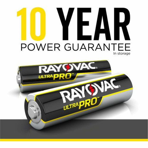 Rayovac Ultra Pro Alkaline AAA Batteries - For Multipurpose - AAA - 1.5 V DC - 8 / Pack (RAYALAAA8J)