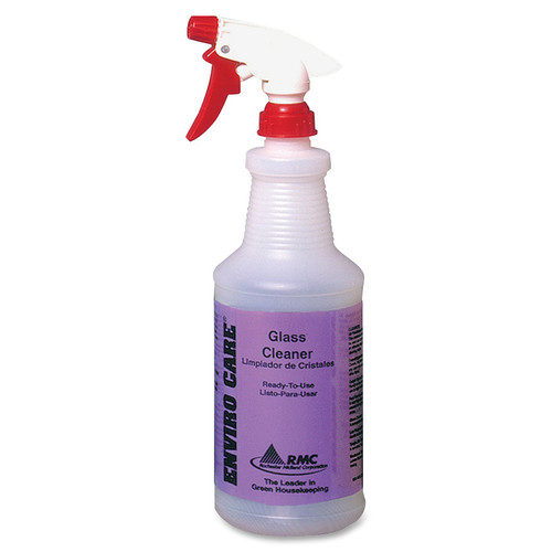 RMC Glass Cleaner Spray Bottle - 1 Each - Frosted Clear - Plastic (RCM35064373)