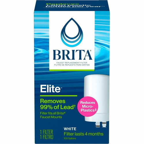 Brita On Tap Filtration System Replacement Filters for Faucets - 100 gal Filter Life - Blue, White (CLO36309PL)
