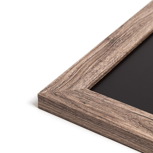 U Brands Decor Magnetic Chalkboard - 23" Width x 17" Height - Rustic Wood Frame - - 1 Each (UBR4550U0001)
