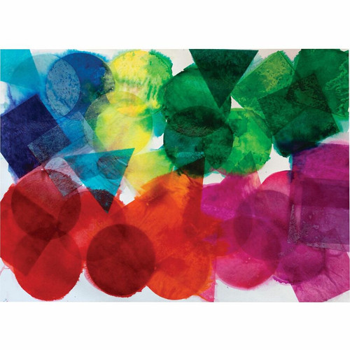Spectra Art Tissue Deluxe Bleeding - Paint - 24 Each - Cerise, National Blue, Chinese Red, Spring - (PACP0058535)