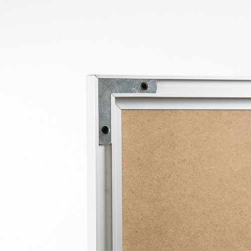 U Brands Magnetic Dry Erase Board - 35" (2.9 ft) Width x 47" (3.9 ft) Height - White Painted Steel (UBR072U0001)