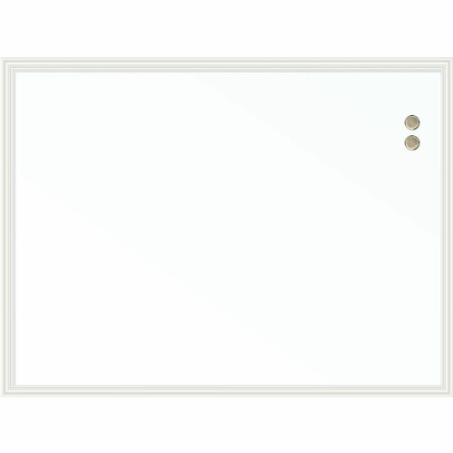 U Brands Magnetic Dry Erase Board - 30" (2.5 ft) Width x 40" (3.3 ft) Height - White Painted Steel (UBR2915U0001)