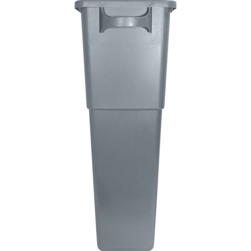 Genuine Joe 23-gallon Space-Saving Waste Container - 23 gal Capacity - Rectangular - Handle - 30" x (GJO60465)