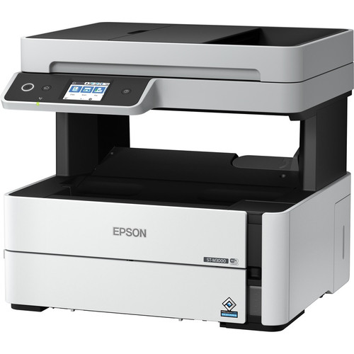 Epson WorkForce ST-M3000 Monochrome Multifunction Supertank Printer. Cartridge Free MFP with ADF & (EPSC11CG93201)