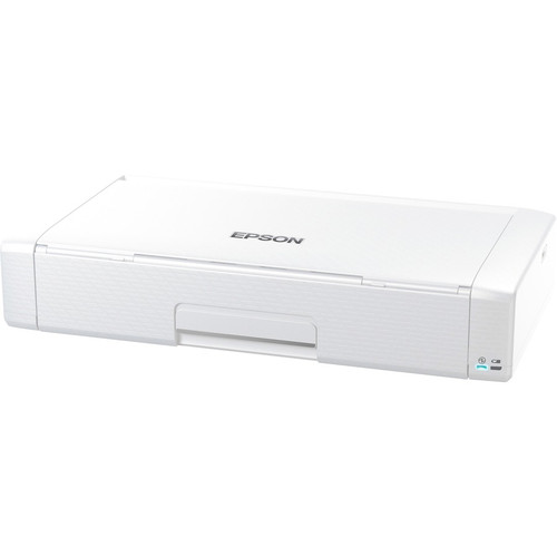 Epson WorkForce EC-C110 Portable Inkjet Printer - Color - 5760 x 1440 dpi Print - 20 Sheets Input - (EPSC11CH25202)