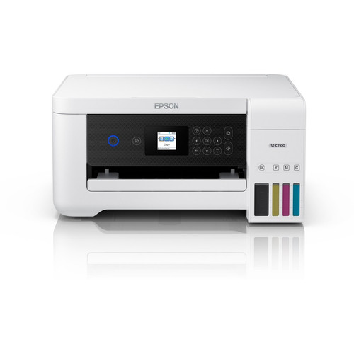 Epson WorkForce ST-C2100 Wireless Inkjet Multifunction Printer - Color - Copier/Printer/Scanner - x (EPSC11CJ63203)