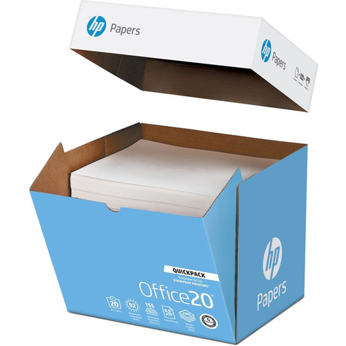 HP Papers Office20 Paper - QuickPack (loose sheets) - White - 92 Brightness - Letter - 8 1/2" x 11" (HEW112103)