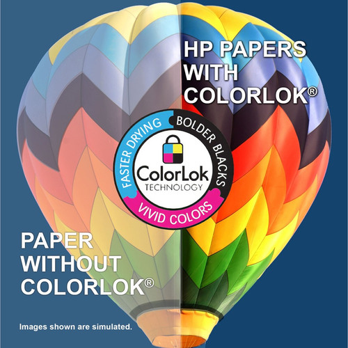 HP Papers Multipurpose20 Copy Paper - White - 96 Brightness - Letter - 8 1/2" x 11" - 20 lb Basis - (HEW115100)