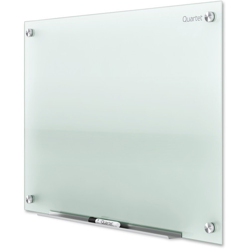 Quartet Infinity Glass Dry-Erase Whiteboard - 36" (3 ft) Width x 24" (2 ft) Height - Frost Tempered (QRTG3624F)
