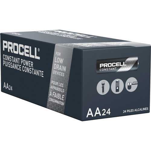 Duracell Procell Alkaline AA Battery Boxes of 24 - For Multipurpose - AA - 2100 mAh - 1.5 V DC - / (DURPC1500BKDCT)