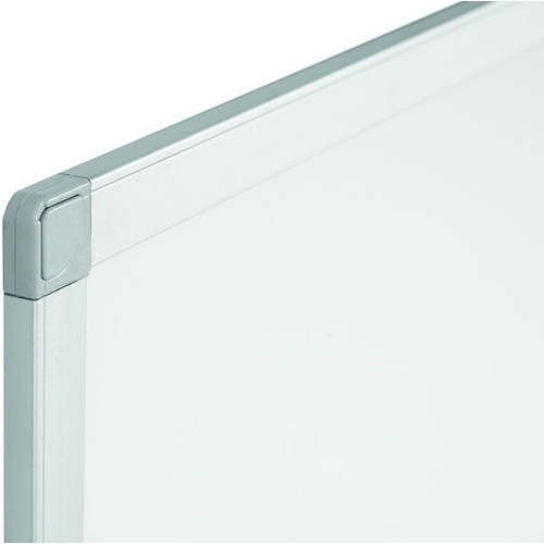 Bi-silque Ayda Steel Dry Erase Board - 36" (3 ft) Width x 24" (2 ft) Height - White Steel Surface - (BVCMA03759214)